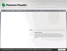 Tablet Screenshot of pometon.com